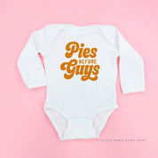 Pies Before Guys - Long Sleeve Child Shirt Little Mama Shirt Shop