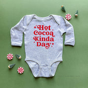 Hot Cocoa Kinda Day - Child LONG SLEEVE Tee Little Mama Shirt Shop