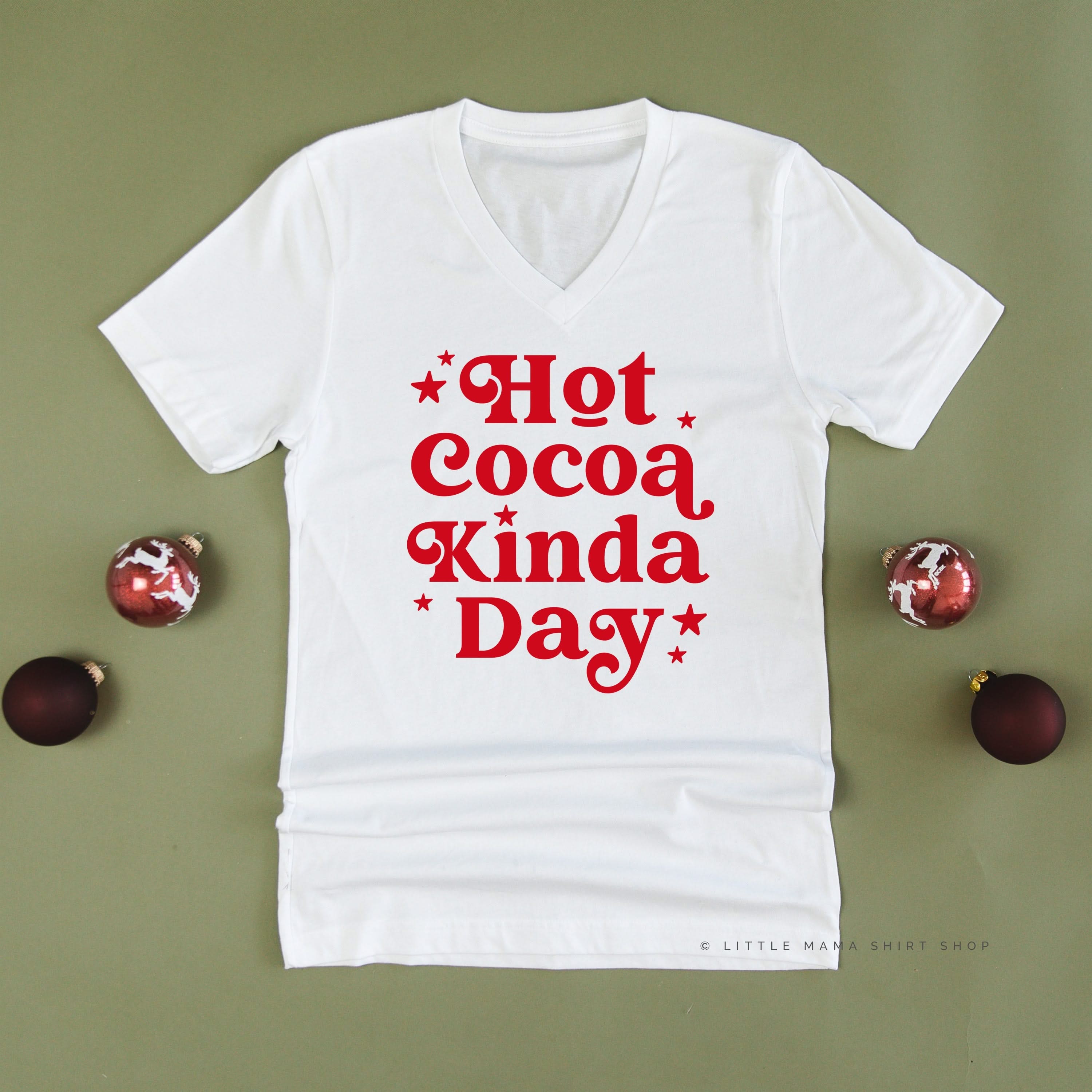 Hot Cocoa Kinda Day - Unisex Tee Little Mama Shirt Shop