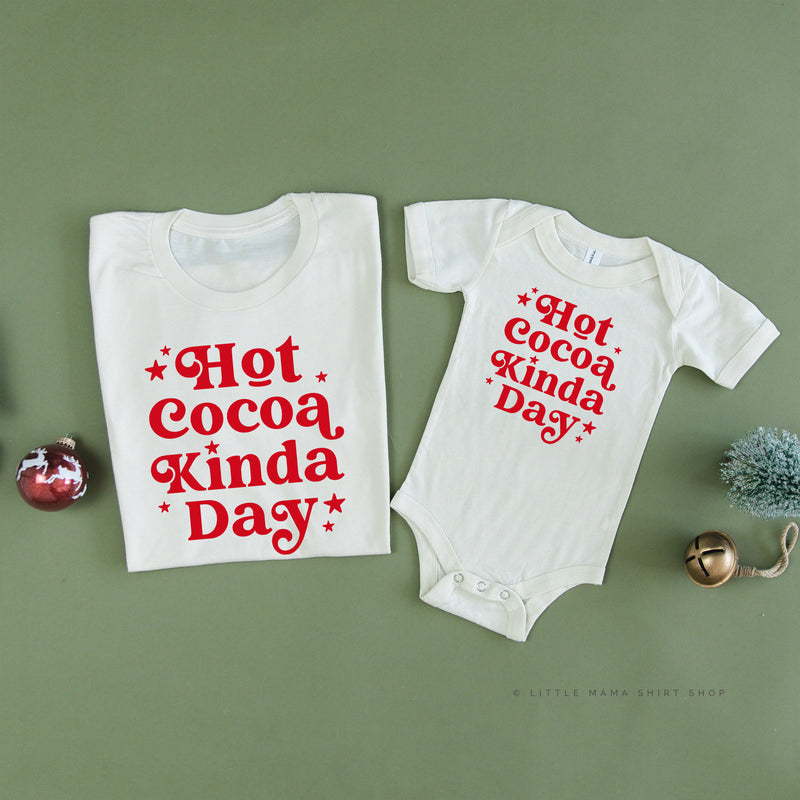 Hot Cocoa Kinda Day - Set of 2 Unisex Tees