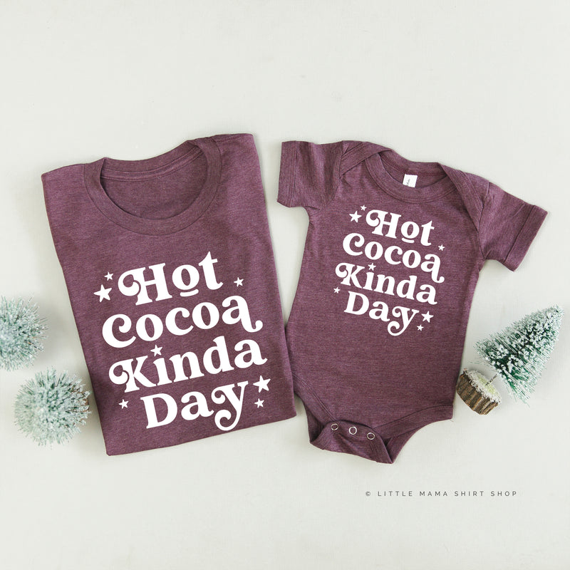 Hot Cocoa Kinda Day - Set of 2 Unisex Tees