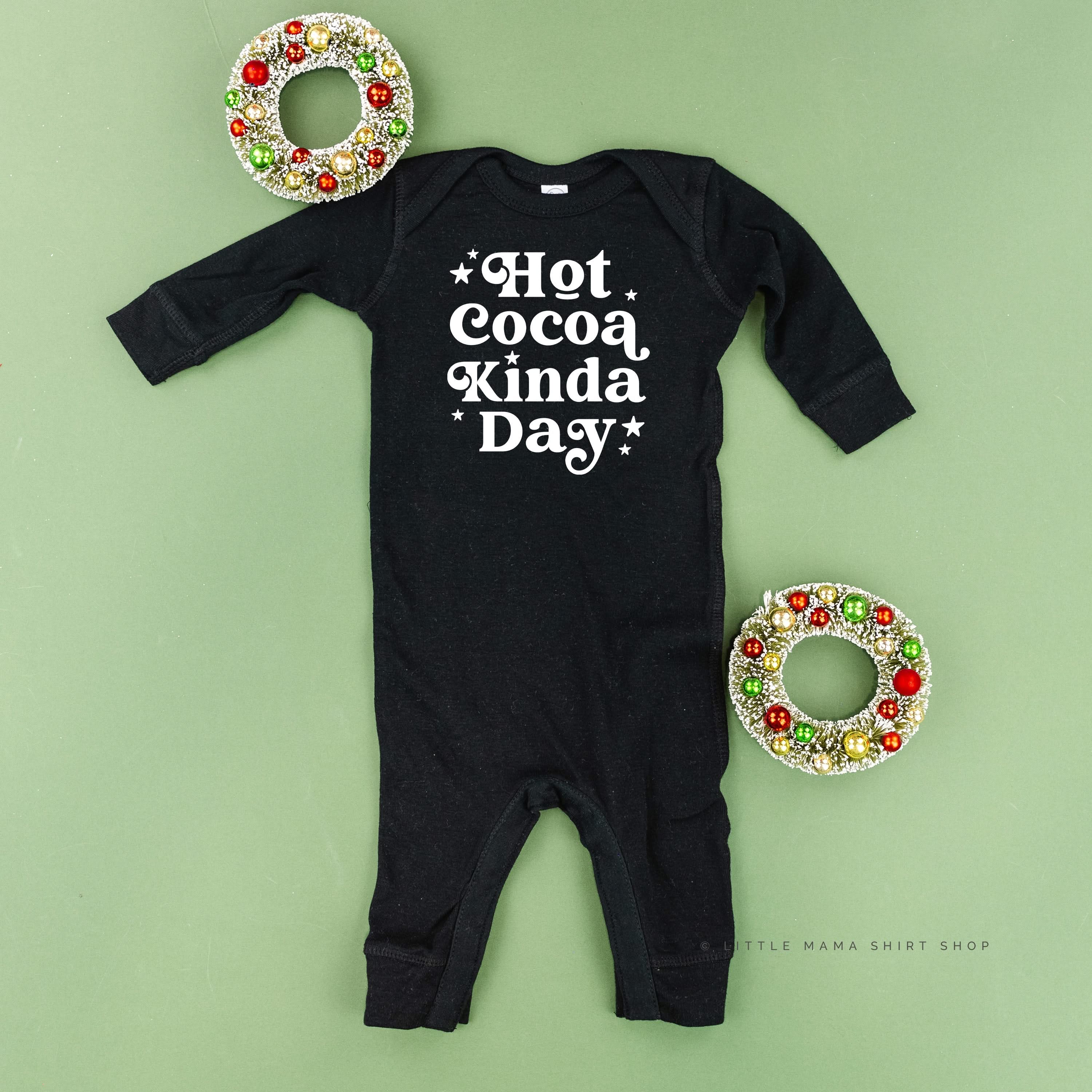 Hot Cocoa Kinda Day - Baby Sleeper Little Mama Shirt Shop