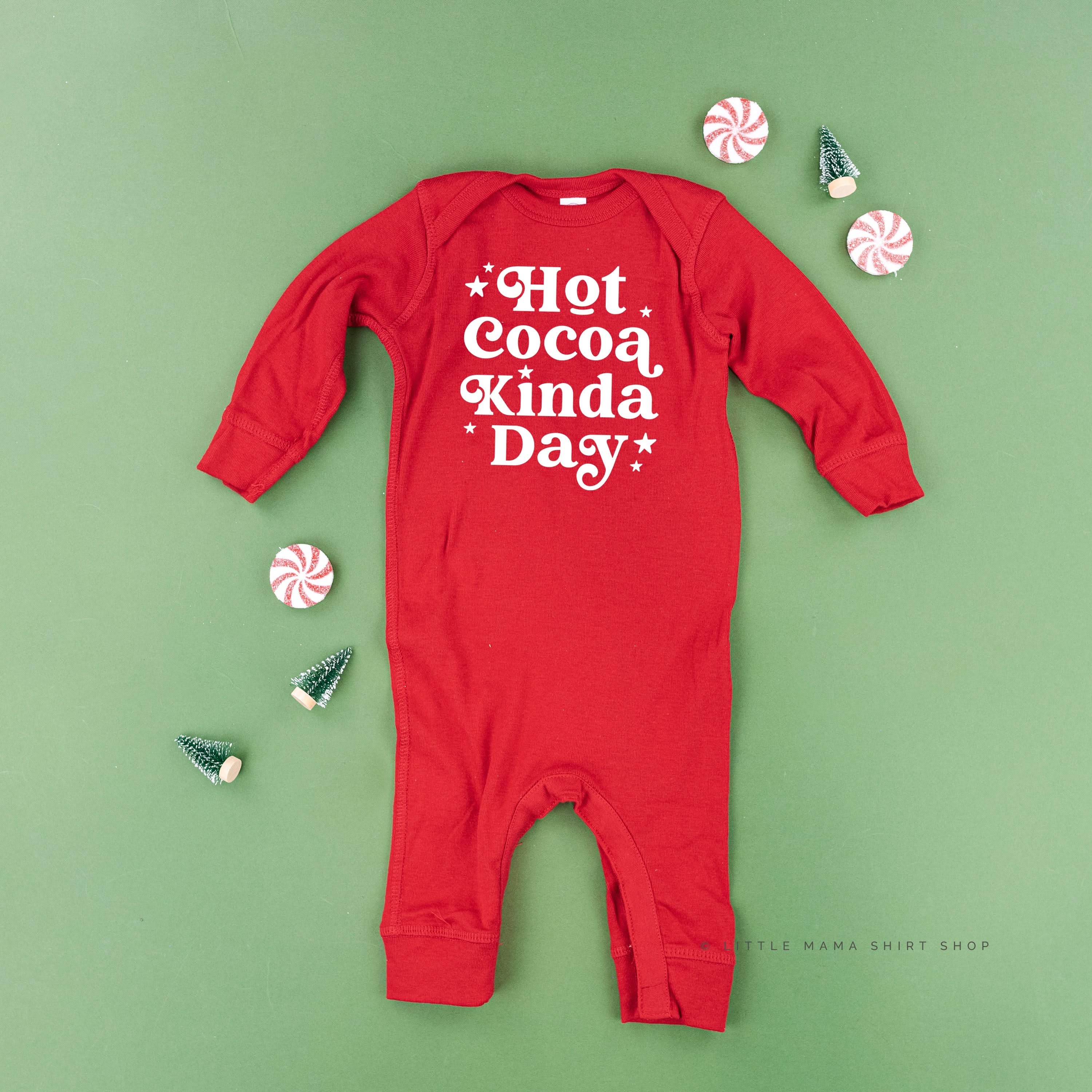 Hot Cocoa Kinda Day - Baby Sleeper Little Mama Shirt Shop