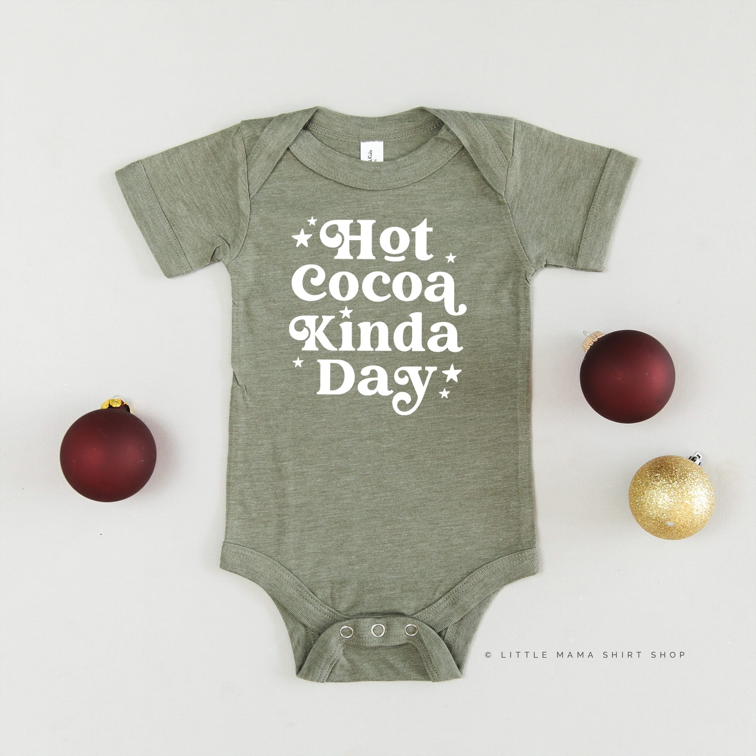 Hot Cocoa Kinda Day - Child Tee Little Mama Shirt Shop