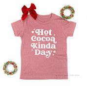 Hot Cocoa Kinda Day - Child Tee Little Mama Shirt Shop