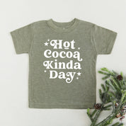Hot Cocoa Kinda Day - Child Tee Little Mama Shirt Shop
