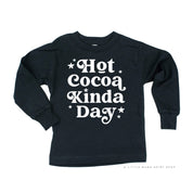 Hot Cocoa Kinda Day - Child LONG SLEEVE Tee Little Mama Shirt Shop