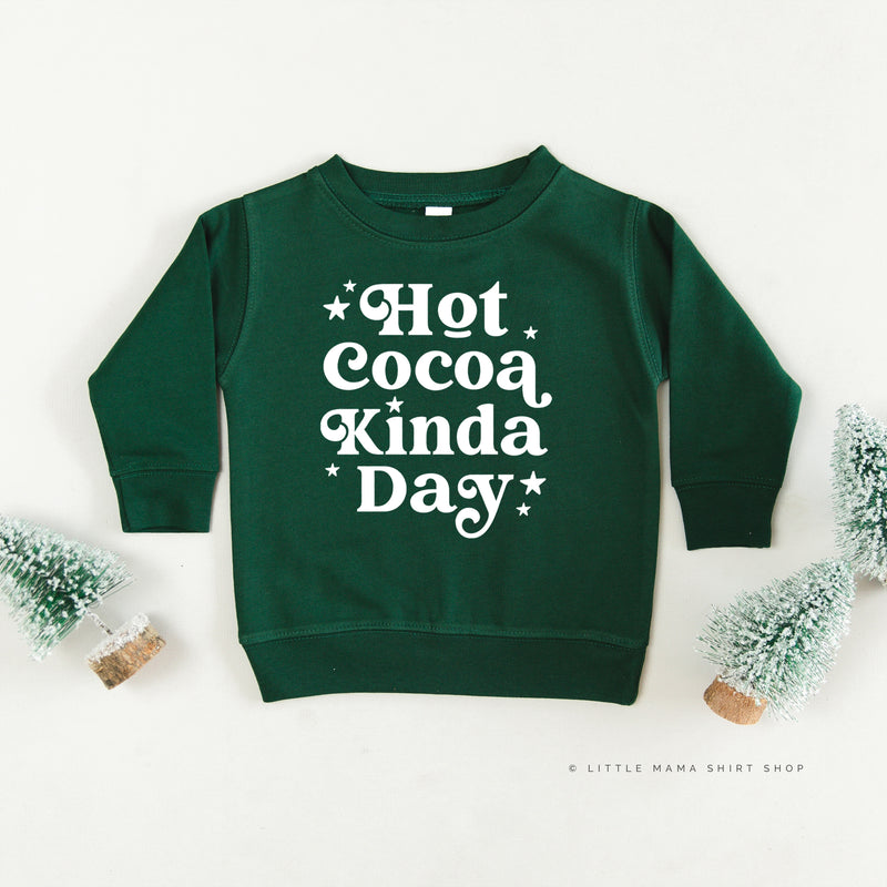 Hot Cocoa Kinda Day - Child Sweater