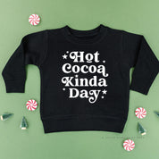 Hot Cocoa Kinda Day - Child Sweater Little Mama Shirt Shop