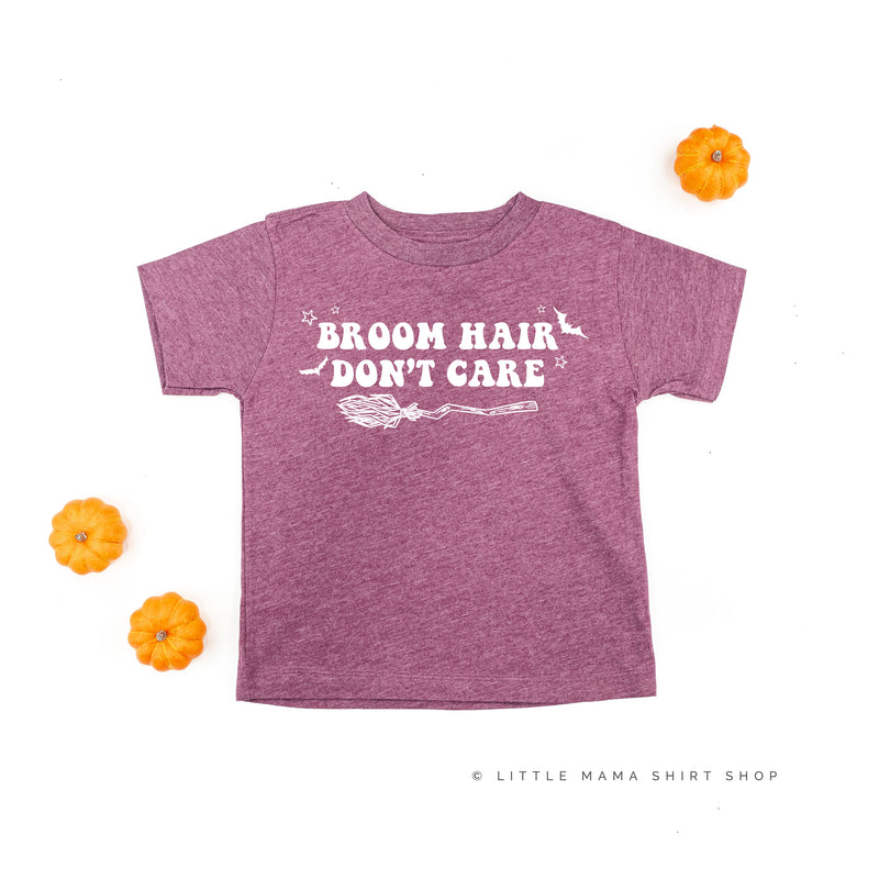 Broom Hair Don't Care - Short Sleeve Child Shirt