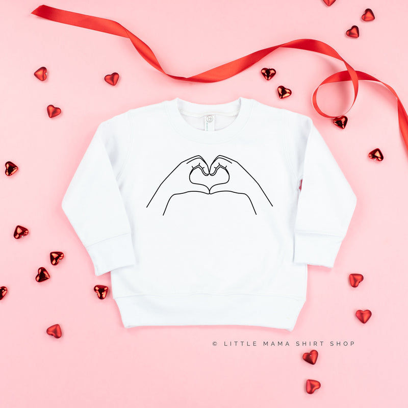 Heart Hands - Child Sweater