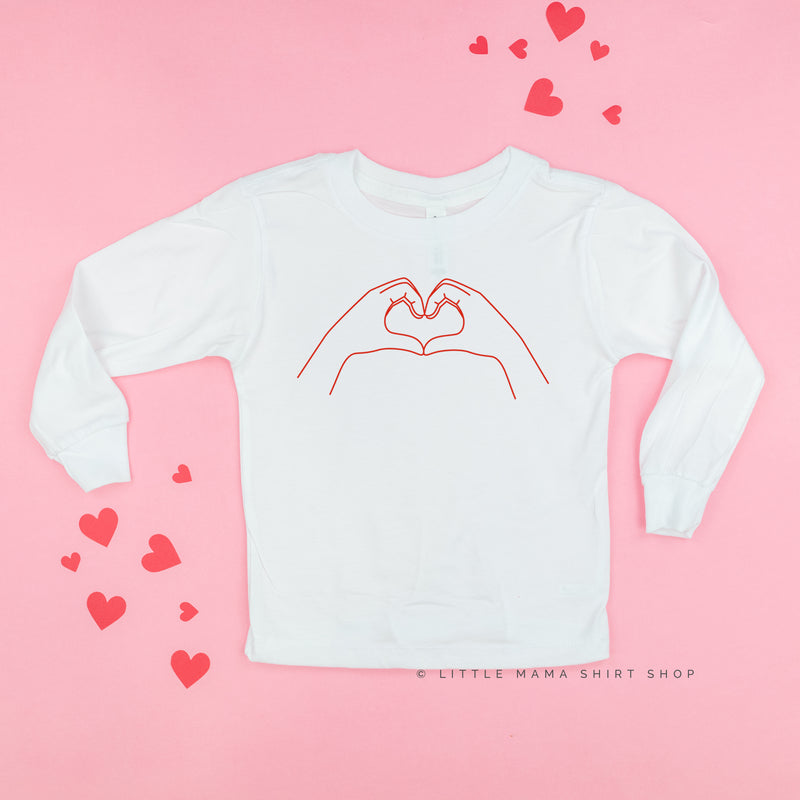 Heart Hands - Long Sleeve Child Shirt