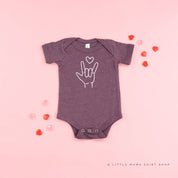 Sign Language - I Love You - Child Tee Little Mama Shirt Shop