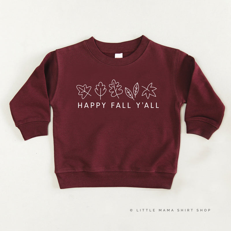 Happy Fall Y'all - Child Sweater