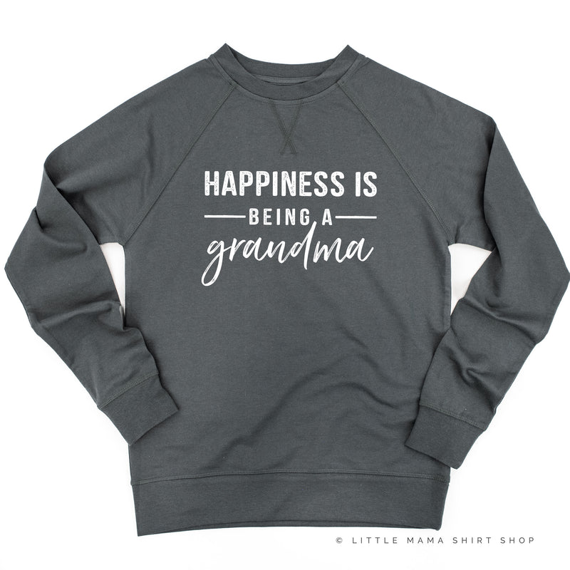 Happiness is Being a Grandma - Lightweight Pullover Sweater
