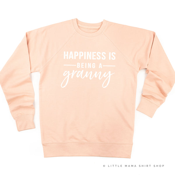 Happiness is Being a Granny - Lightweight Pullover Sweater