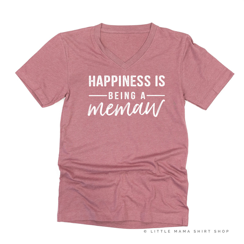 Happiness is Being A Memaw - Unisex Tee
