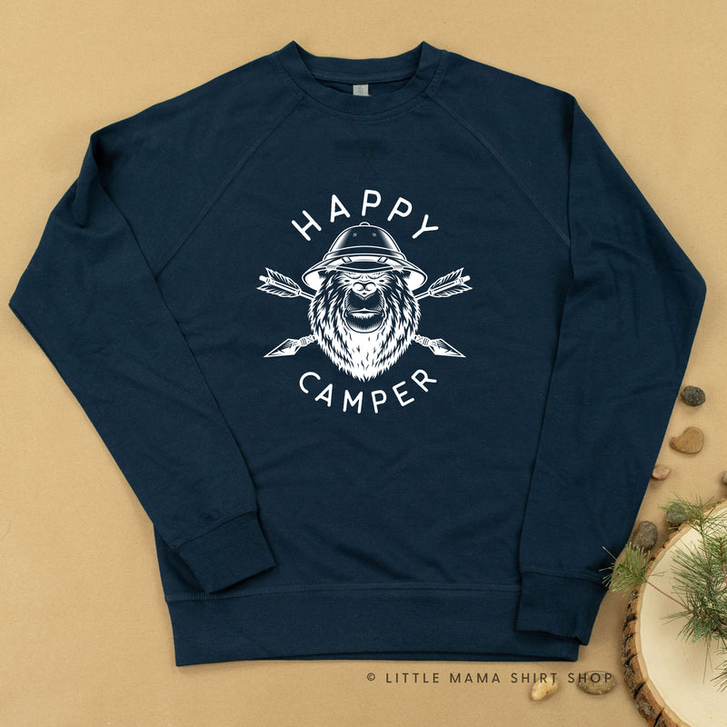 HAPPY CAMPER - Lightweight Pullover Sweater