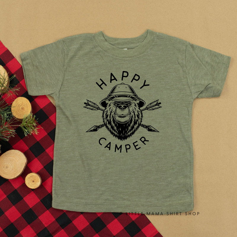 HAPPY CAMPER - Short Sleeve Child Shirt