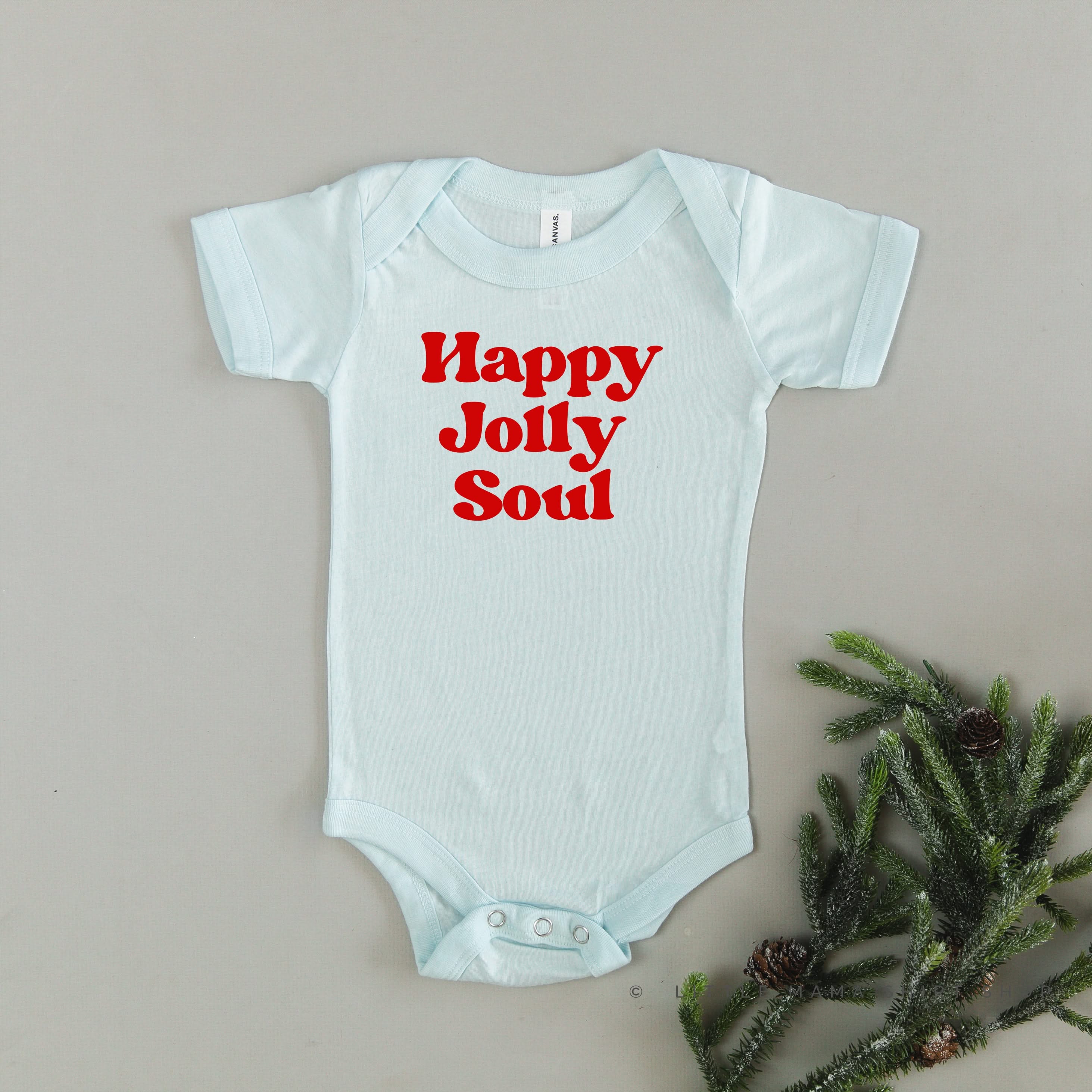 Happy Jolly Soul - Child Tee Little Mama Shirt Shop