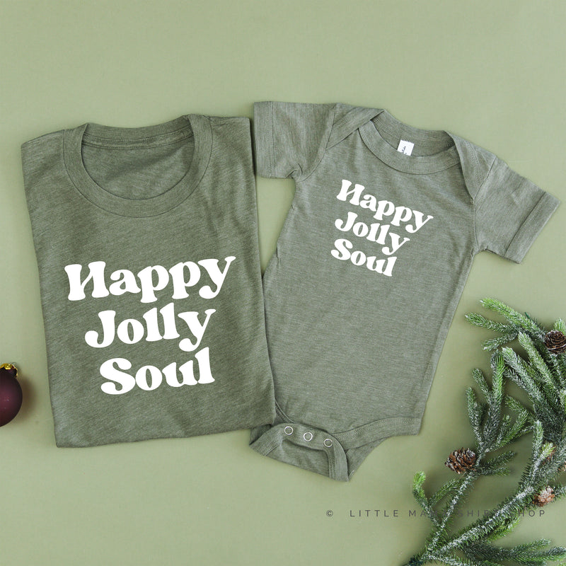 Happy Jolly Soul - Set of 2 Unisex Tees