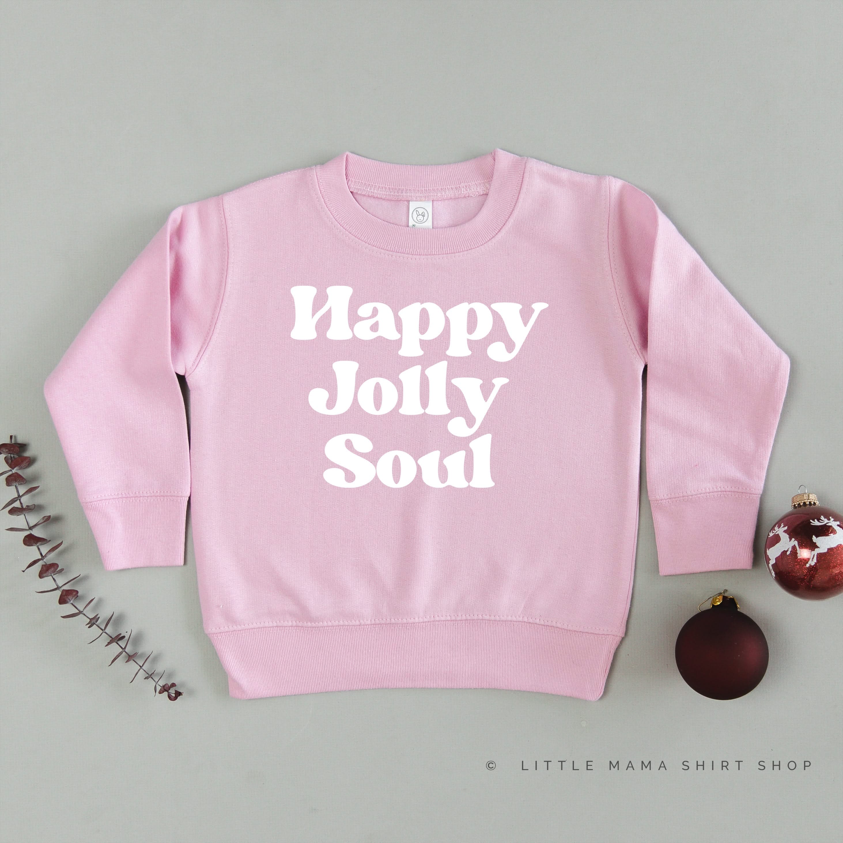 Happy Jolly Soul - Child Sweater Little Mama Shirt Shop