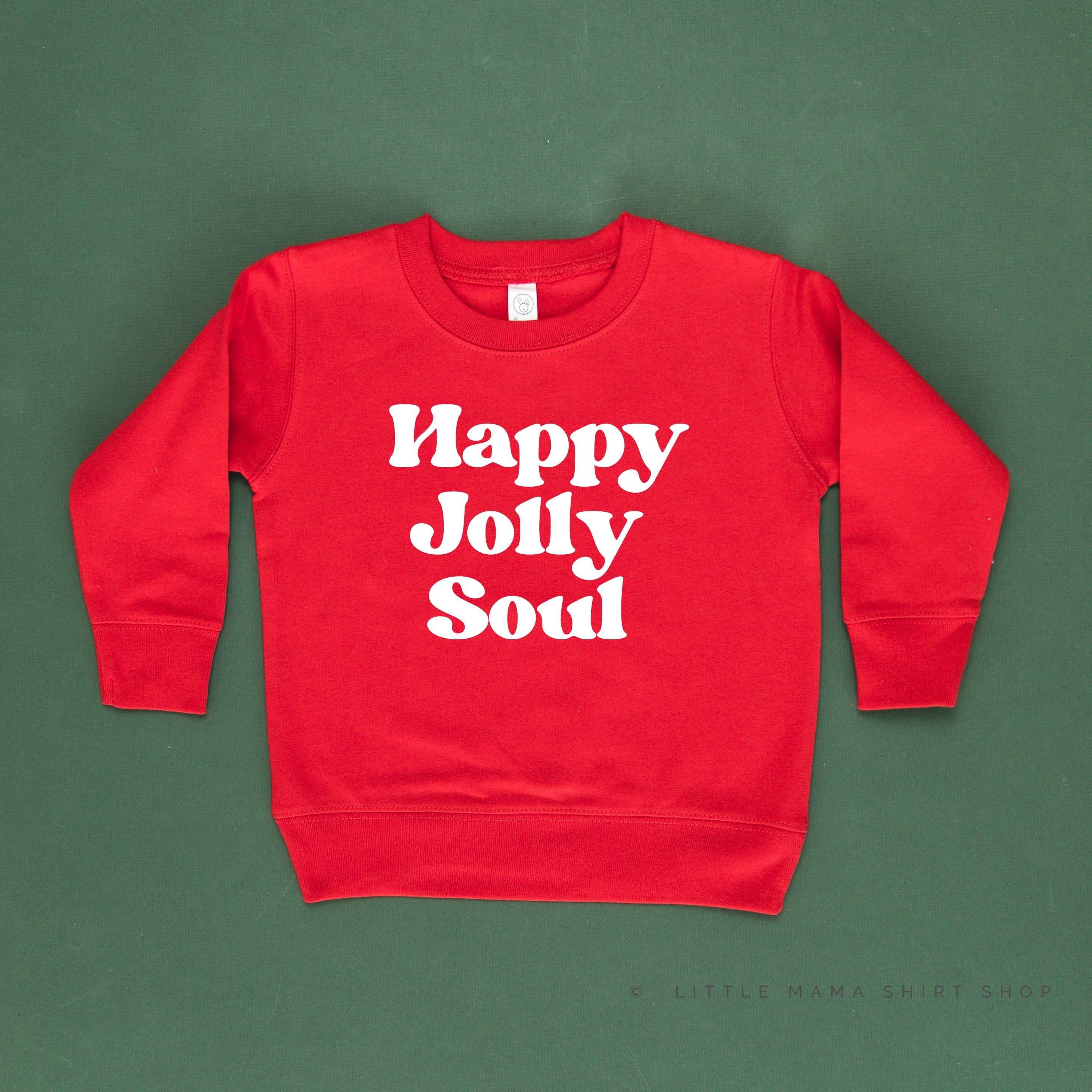 Happy Jolly Soul - Child Sweater Little Mama Shirt Shop