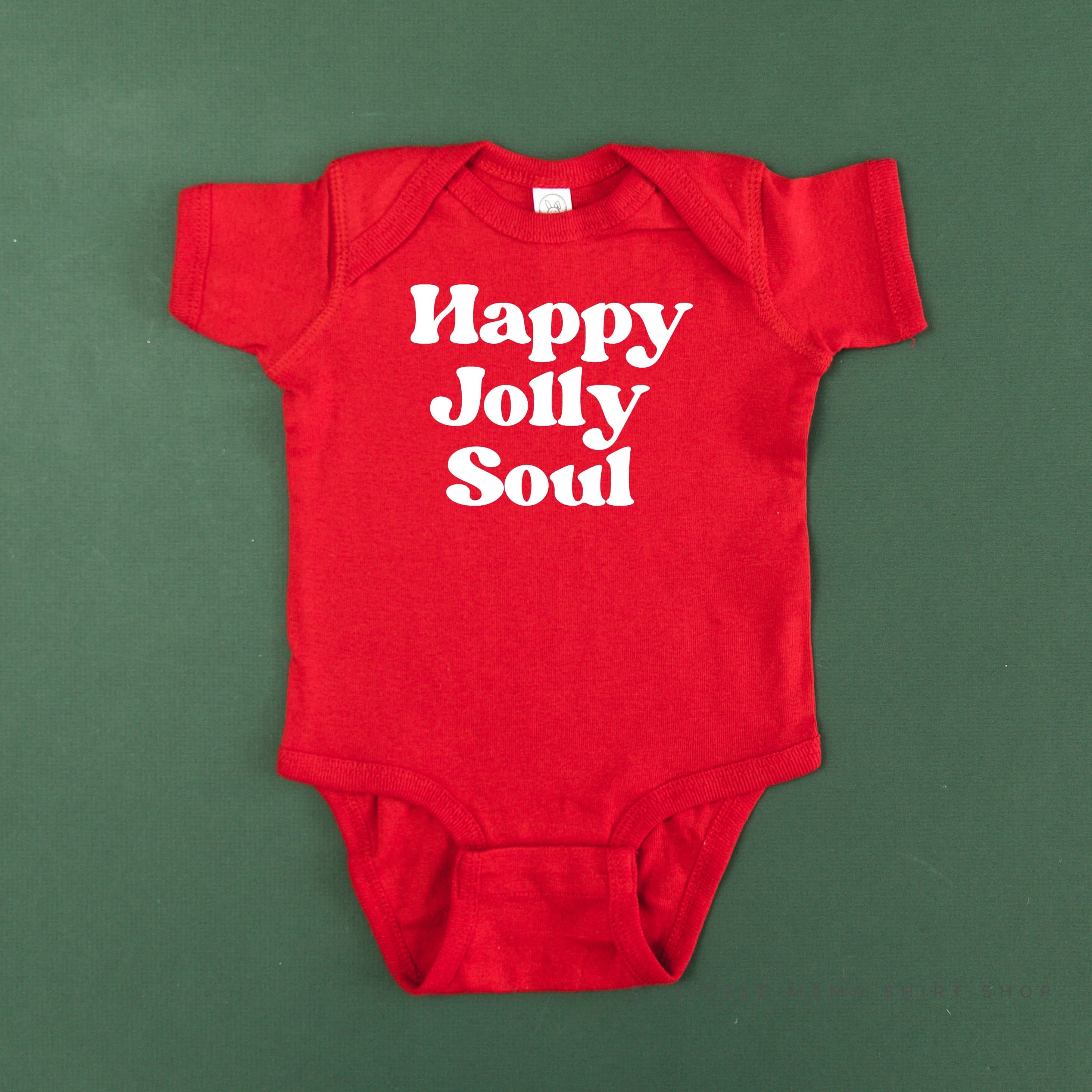 Happy Jolly Soul - Child Tee Little Mama Shirt Shop