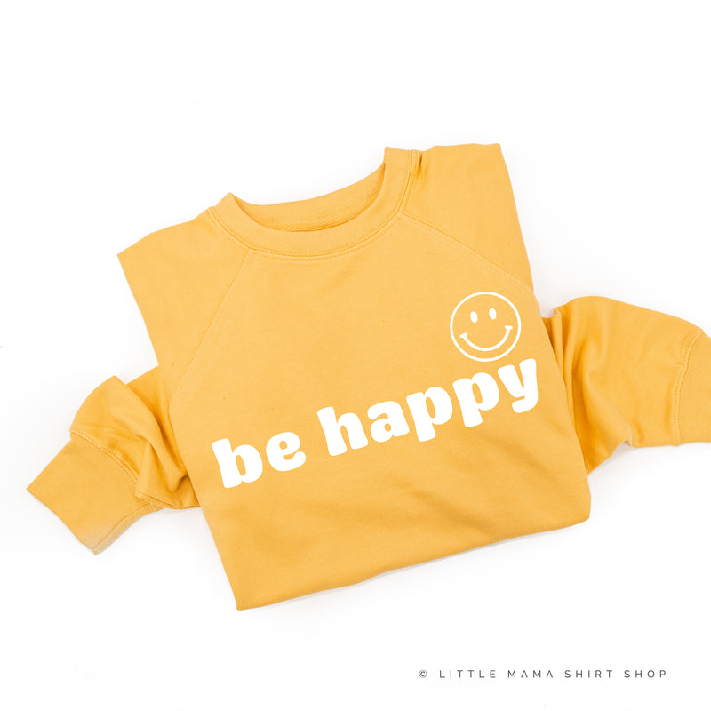 Don't Worry Be Happy - Lightweight Pullover Sweater