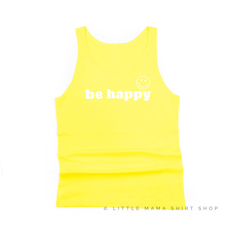 Don't Worry Be Happy - Unisex Jersey Tank