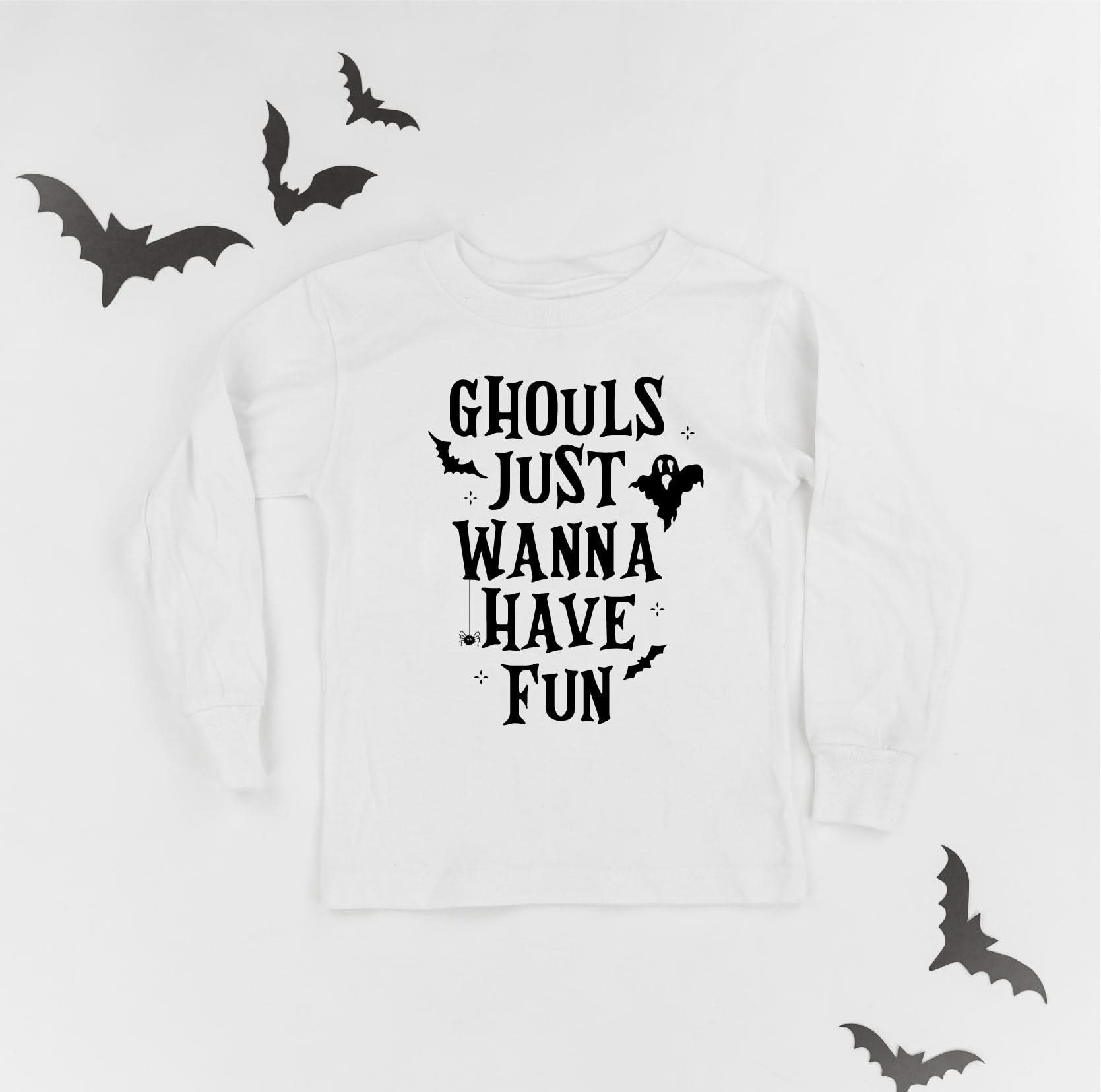 Ghouls Just Wanna Have Fun - Child Long Sleeve Tee