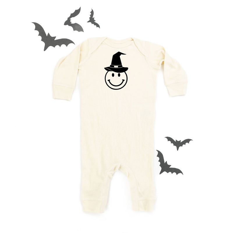 WITCH SMILEY FACE - One Piece Baby Sleeper