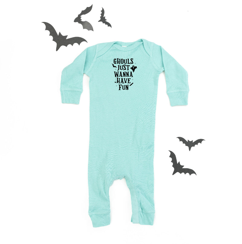 GHOULS JUST WANNA HAVE FUN - One Piece Baby Sleeper