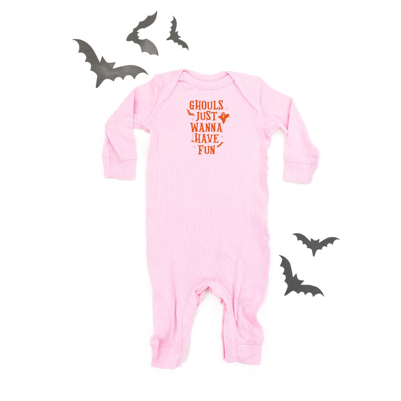 GHOULS JUST WANNA HAVE FUN - One Piece Baby Sleeper