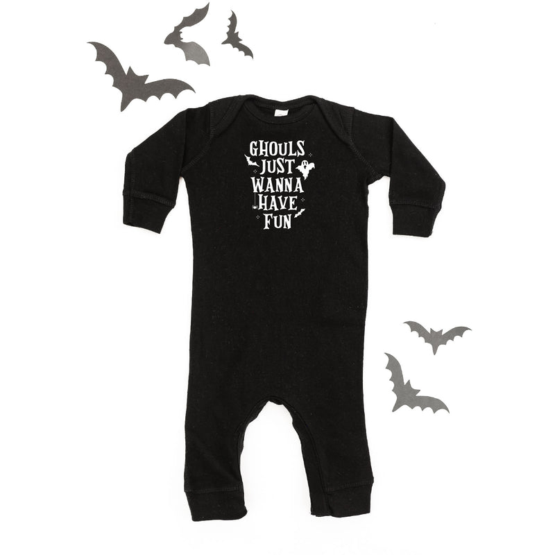 GHOULS JUST WANNA HAVE FUN - One Piece Baby Sleeper