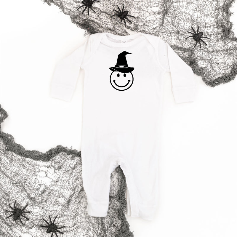 WITCH SMILEY FACE - One Piece Baby Sleeper