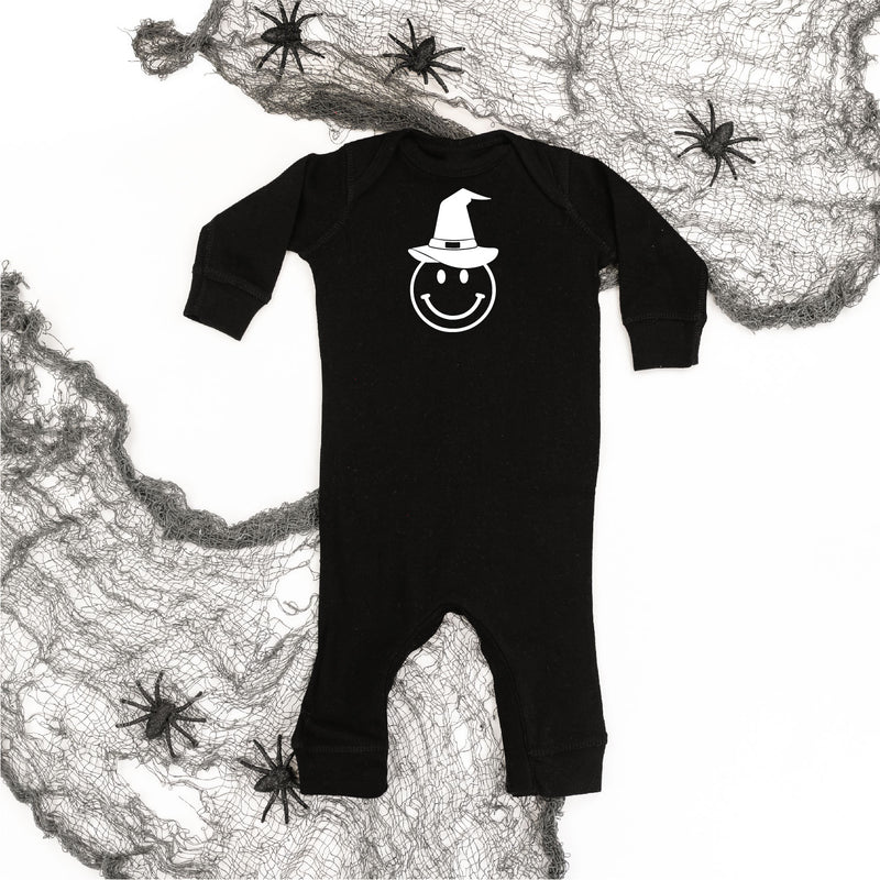 WITCH SMILEY FACE - One Piece Baby Sleeper