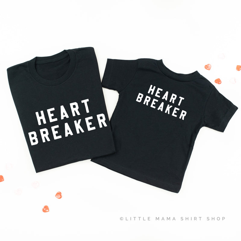 Heartbreaker (Block Font) - Set of 2 Tees