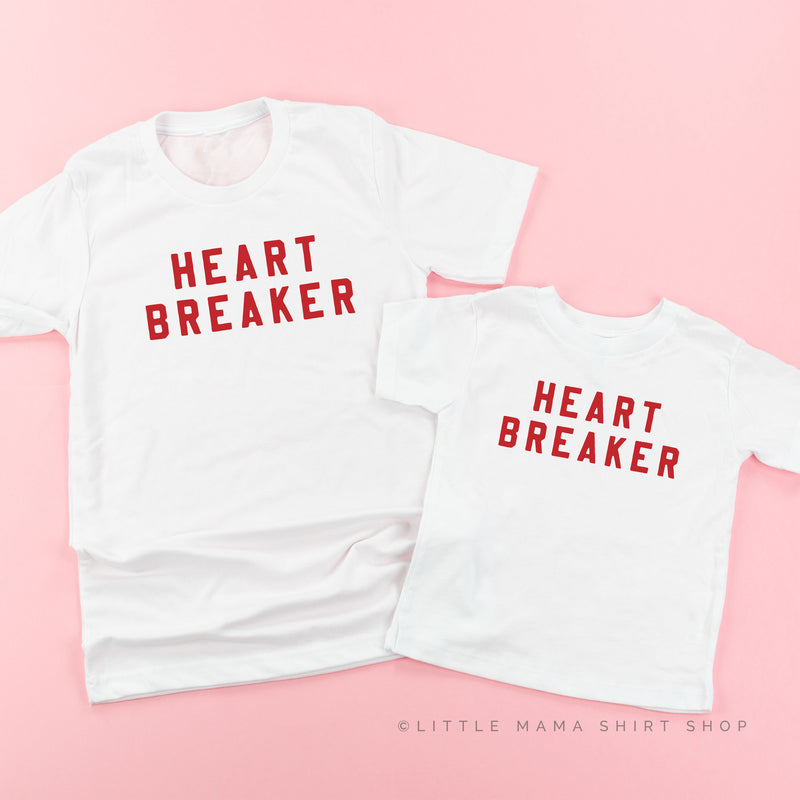 Heartbreaker (Block Font) - Set of 2 Tees