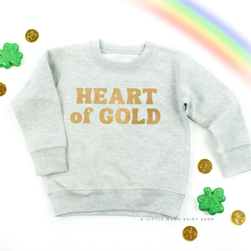 HEART OF GOLD - Child Sweater