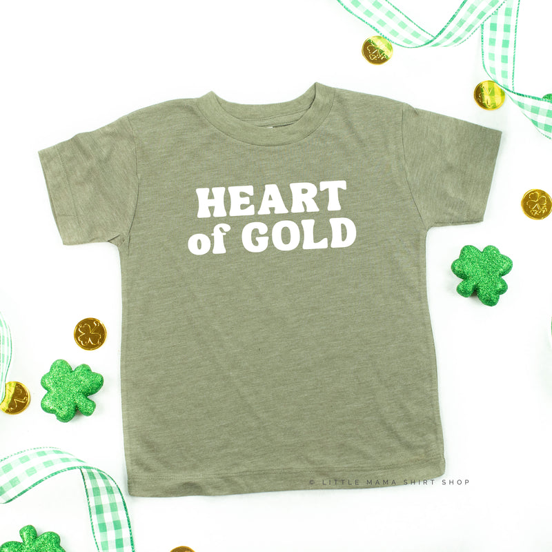 HEART OF GOLD - Short Sleeve Child Shirt
