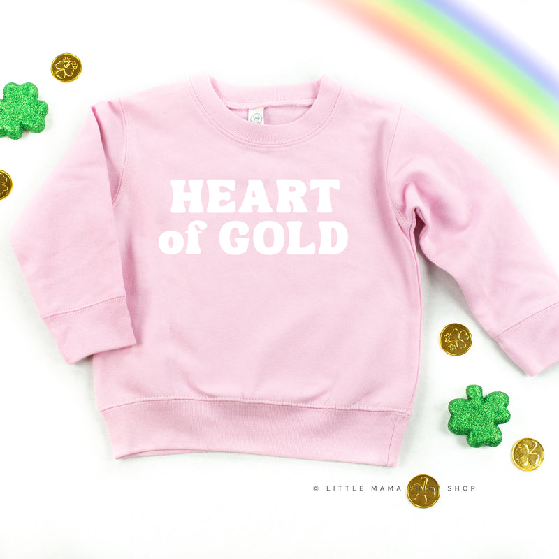HEART OF GOLD - Child Sweater