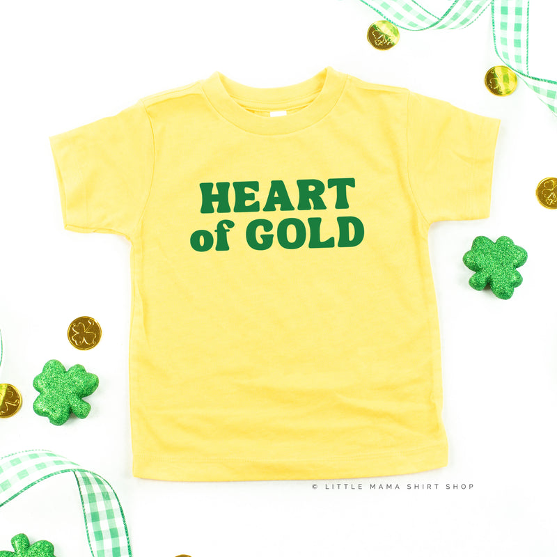 HEART OF GOLD - Short Sleeve Child Shirt