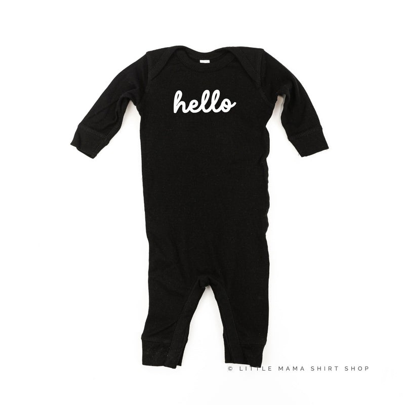 HELLO - One Piece Baby Sleeper