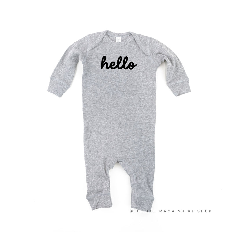 HELLO - One Piece Baby Sleeper