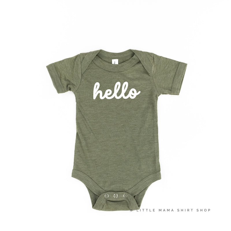 HELLO - Short Sleeve Child Shirt