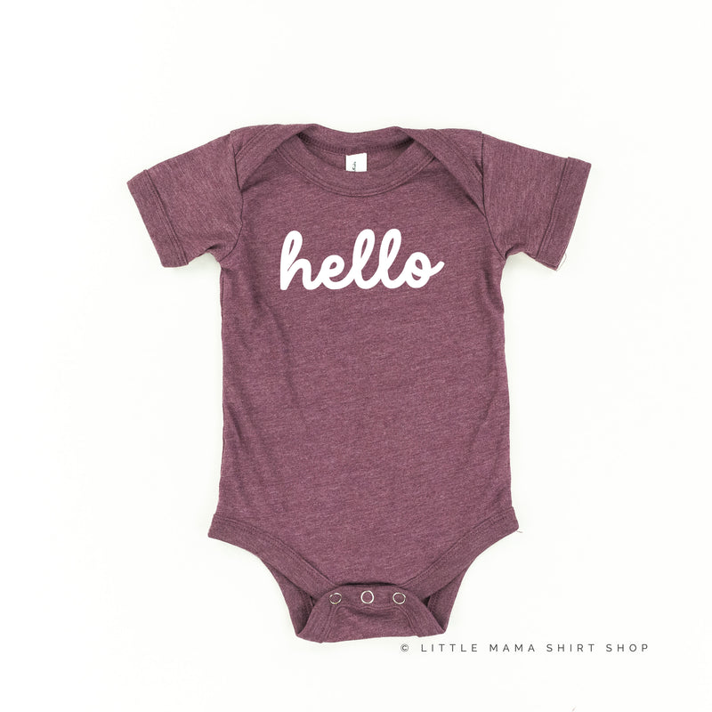 HELLO - Short Sleeve Child Shirt