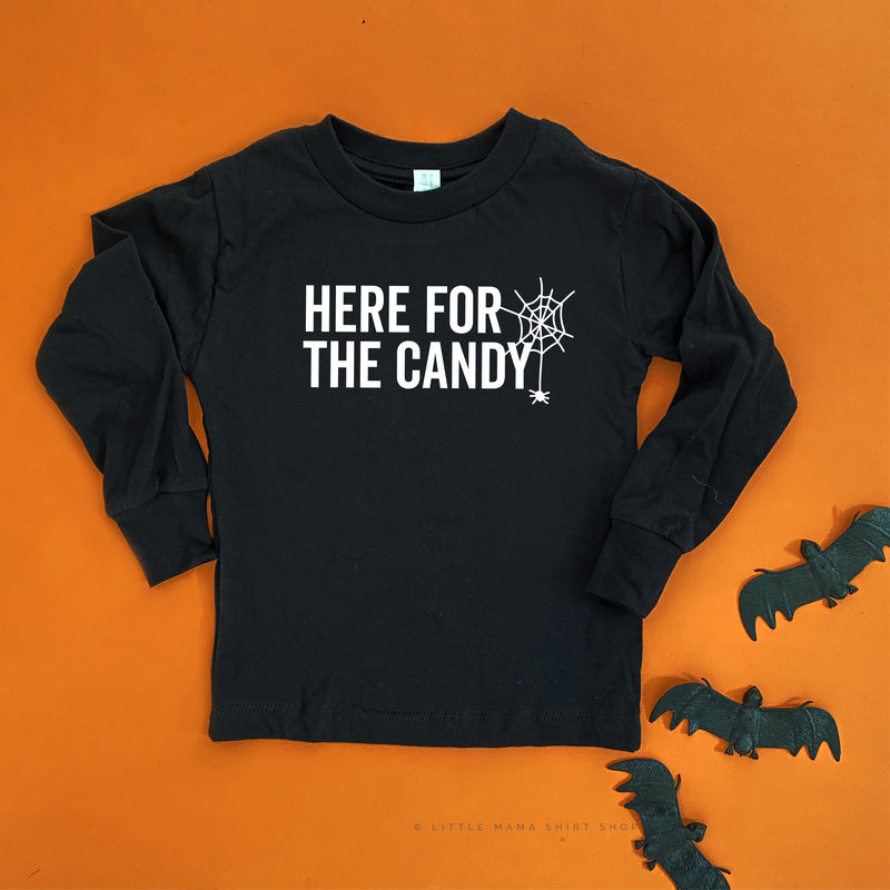 Here for the Candy - Long Sleeve Child Shirt