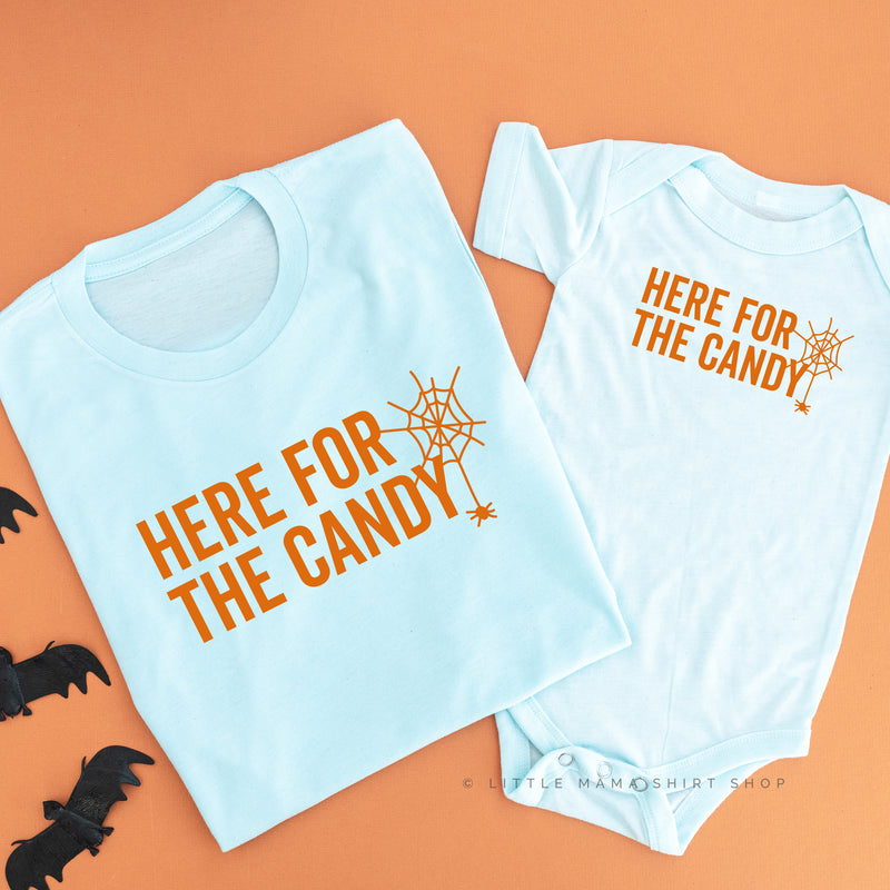 Here For The Candy - Set of 2 Unisex Tees