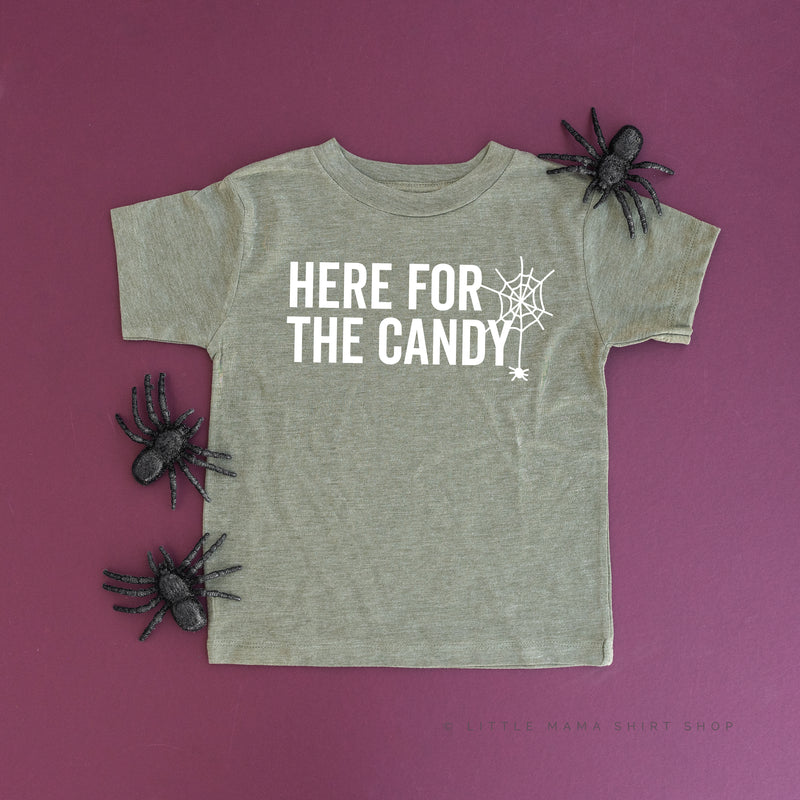 Here for the Candy - Short Sleeve Child Shirt